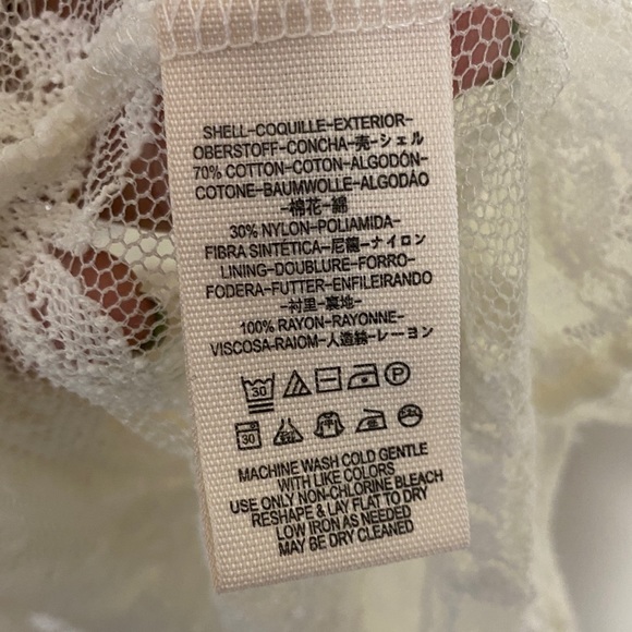 Free People Lace Mini Dress - Picture 12 of 16